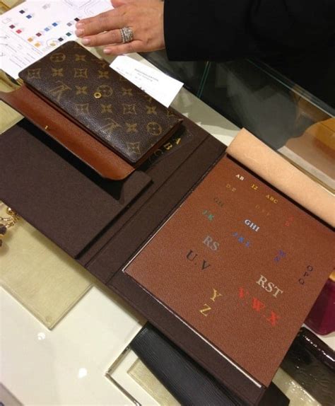 Louis Vuitton stamps inside